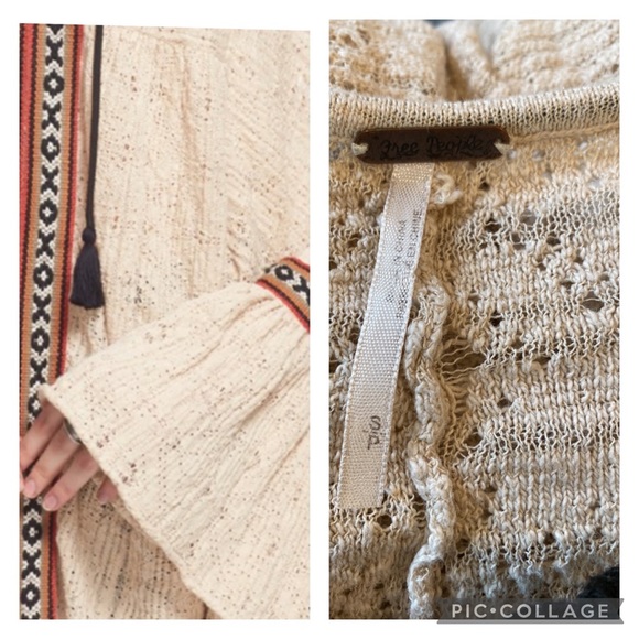 Free People For The Love Of Flowers Cold Shoulder Mini Dress Size Small - Picture 10 of 11